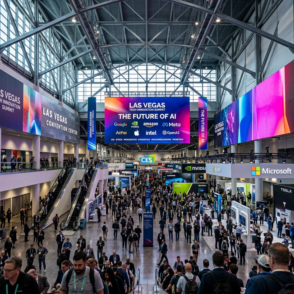 Menjelang CES 2026, Las Vegas Bersolek Sambut Penggawa Teknologi Global dan Tren AI Terbaru