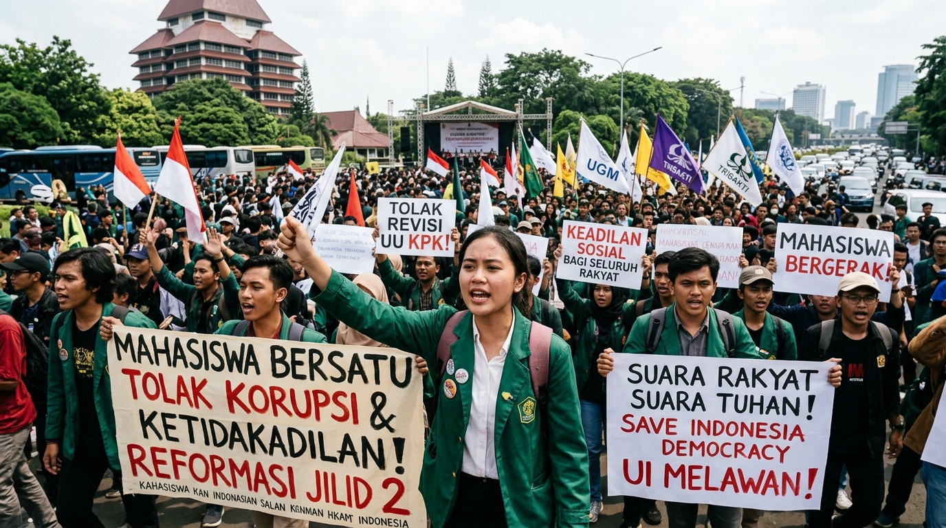 Dituduh Tunggangi Demo Mahasiswa, PDIP Sebut Parpol Koalisi Cari Kambing Hitam