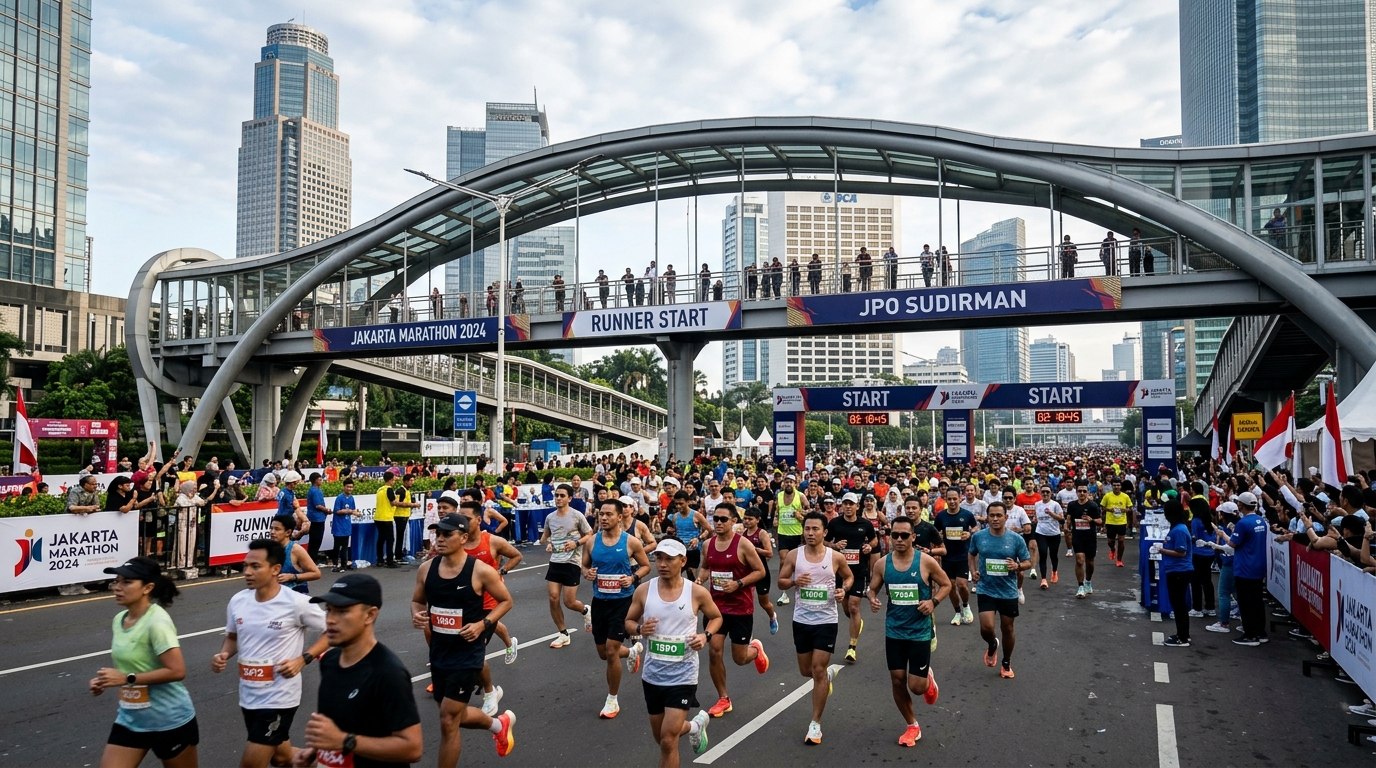 Menuju 500 Tahun Jakarta, Pramono Anung Targetkan Peserta Jakarta International Marathon Tembus 50.000 Pelari
