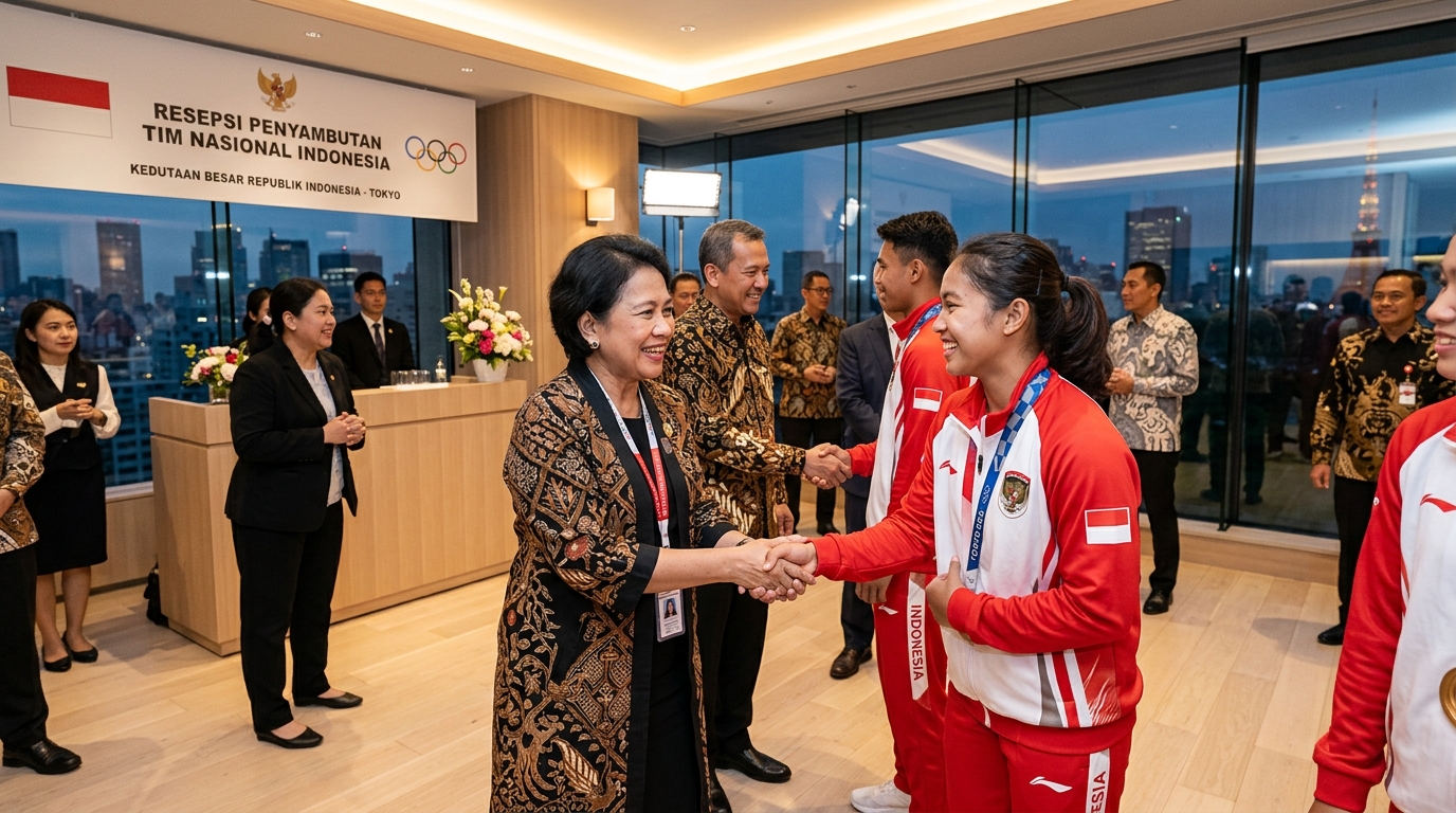 KBRI Tokyo Sambut Hangat dan Beri Dukungan Penuh untuk Timnas Sepak Bola Amputasi Indonesia di Ajang ICC 2026