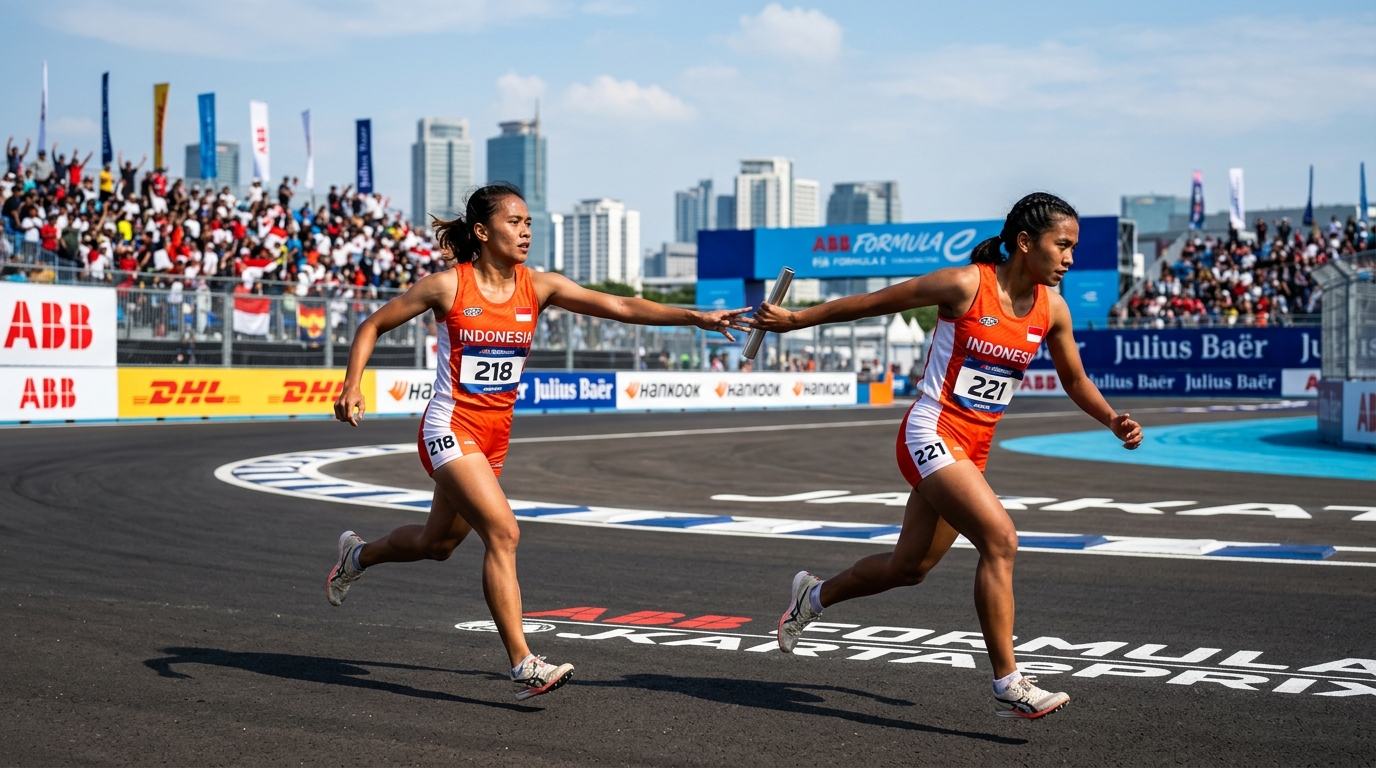 GrandLoop Relay 2026: Kompetisi Lari Beregu Unik yang Menetapkan Standar Baru Komunitas Nasional di Sirkuit ePrix Jakarta