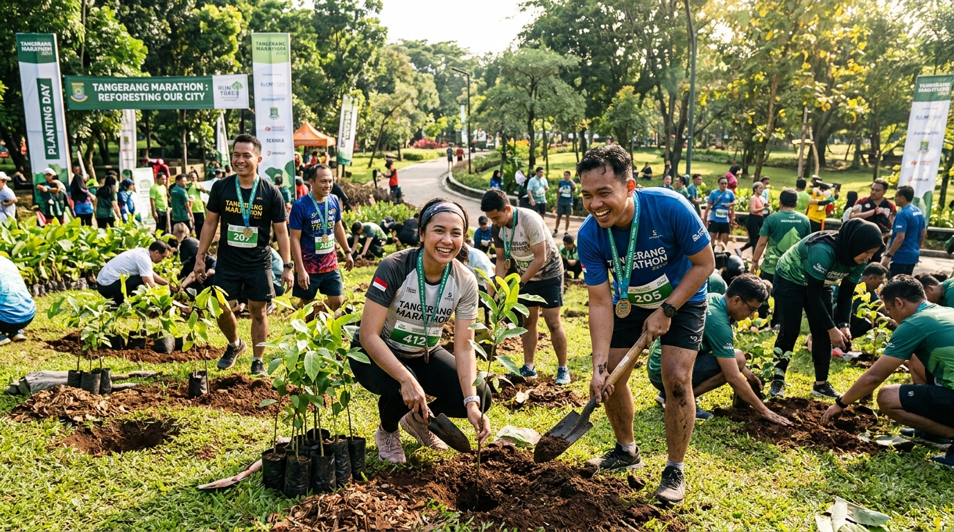 Komitmen Hijau Pancasakti Run 2026: Targetkan 5.000 Pelari dan Aksi Tanam 3.000 Pohon di Tangerang